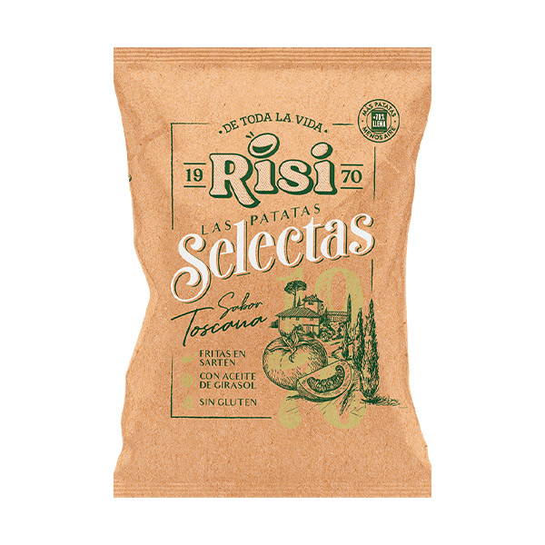 Patata Selecta Toscana 40 g (18 ud) Risi