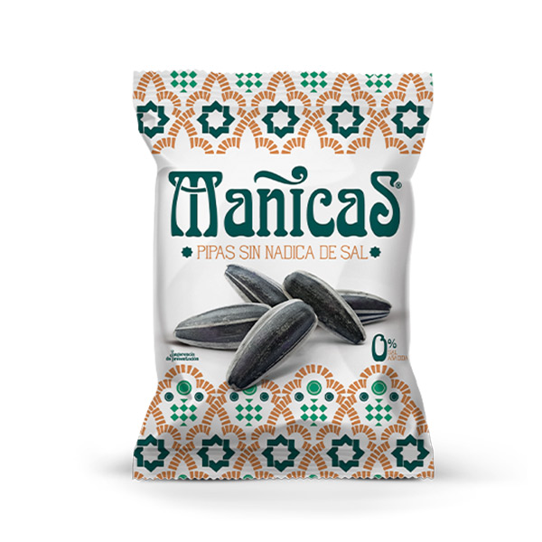 Pipas Mañicas "No" Saladicas 120 g (10 ud)