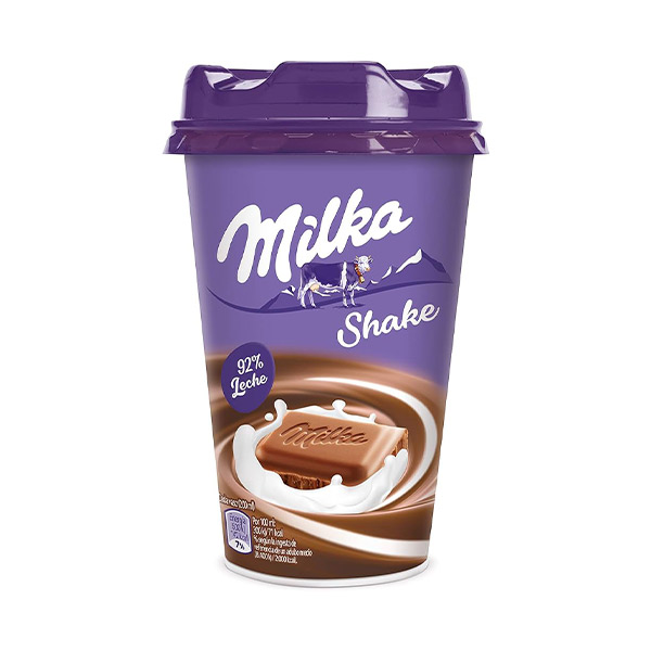 Vaso batido Milka 200 ml (10 ud)