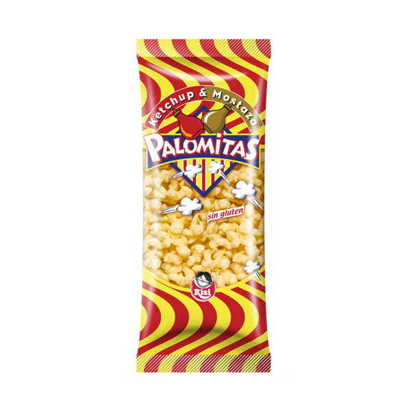 Palomitas ketchup-mostaza 35g (30 ud) Risi