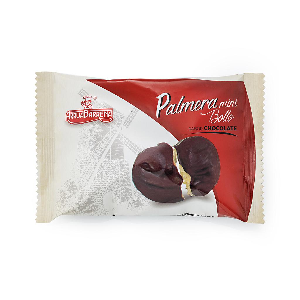 Mini palmera bollo recubierta de cacao 50 gr (36 ud)