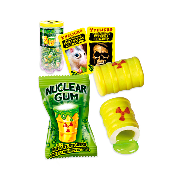 FINI/NUCLEAR GUM 50 UND. C/6