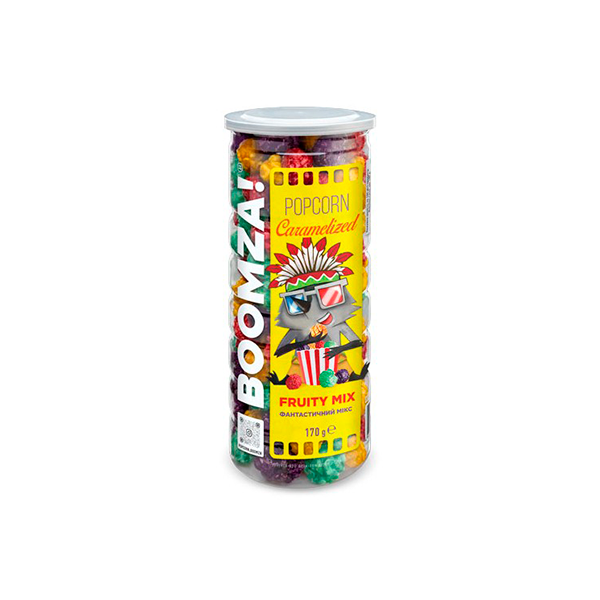 BOOMZA PALOMITAS MIX FRUTAS 170 GR 1 UD
