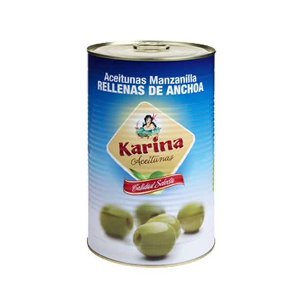 Aceituna rellena de anchoa 5 kg Karina
