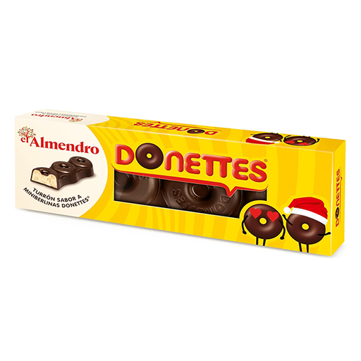 [8410223877150] Turrón chocolate Donettes 150 g Delaviuda