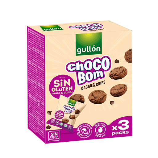 [18410376075912] Chocobom Mini Cookies 40 g (4 ud) Gullon