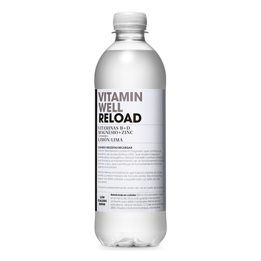 [27350042710595] Vitamin Well Reload Limón 500 ml (12 ud)