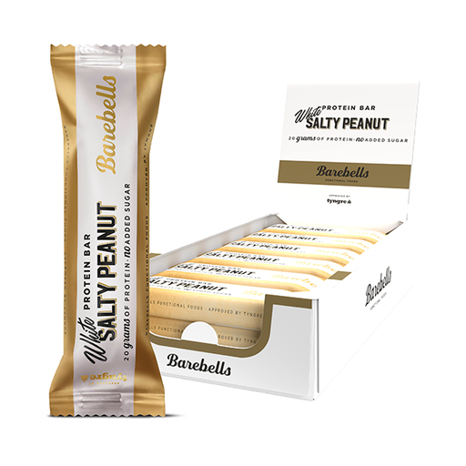[27340001804014] Barritas de proteínas White Salty Peanut (12 ud) 55 g Barebells