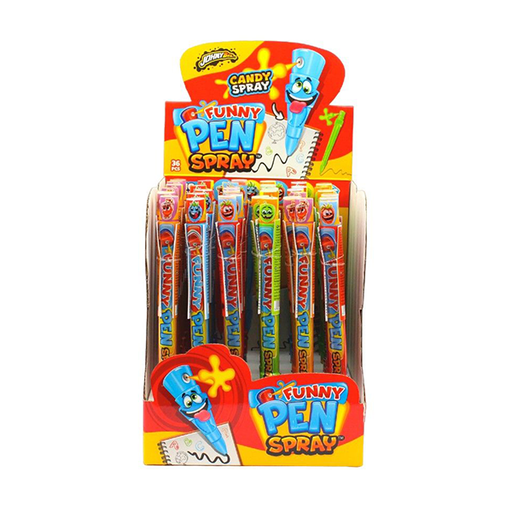 [5904917030820] Funny Pen Spray 6 g (36 ud) Disgo
