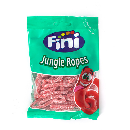 [18410525269759] Jungle Ropes de fresa 90 g (12 ud) Fini