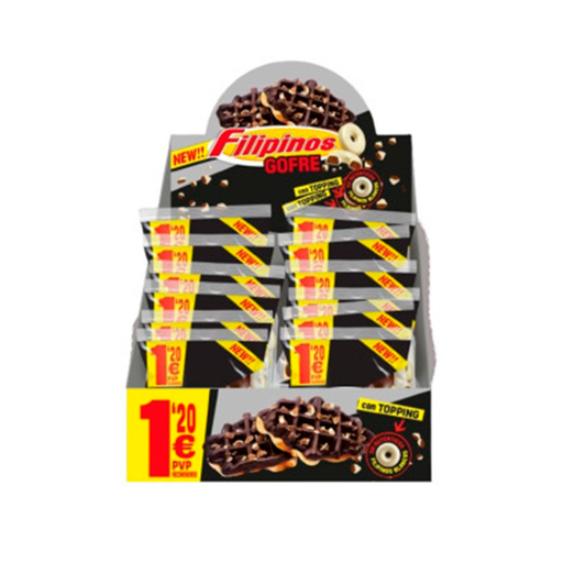 [8434532635133] Gofre Filipino Negro (12 ud) 100 g