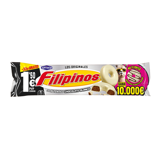 [18436048967187] Filipinos Blancos 128 g (12 ud)