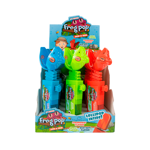 [5055256535412] Funnyriders Frog Pop 17 g (12 ud) Bip Candy