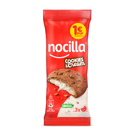 [18410014512700] Nocilla Cookies sabor cookies & cream 60 g (12 ud) Idilia