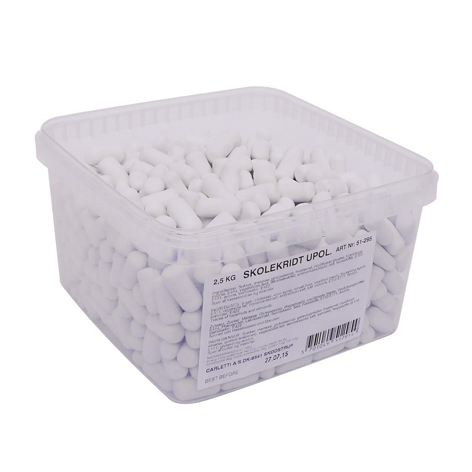 [5701049512954] Tizas Regaliz 2,5k C/6 Saet