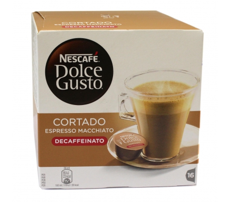[7613033494314] Capsulas Cafe Cortado Descafeinado 99,2g Nestle