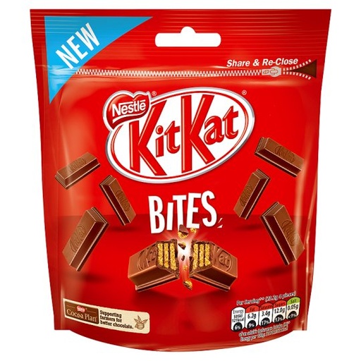 [800020418093] KitKat Bites Pouch Bag 104gx10u