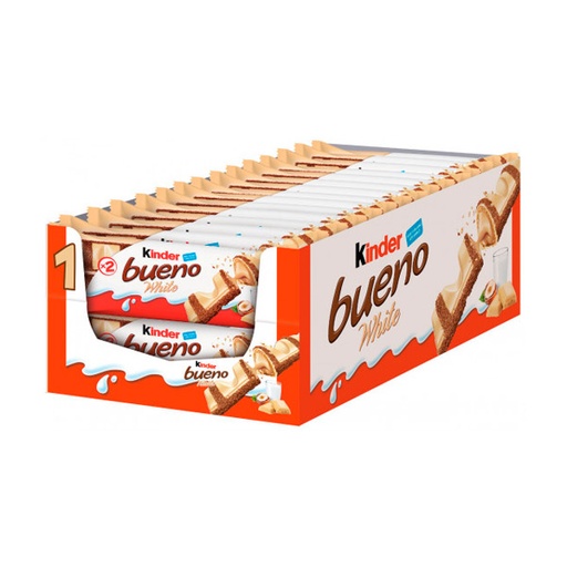 [8000500121467] Kinder Bueno White 30 ud