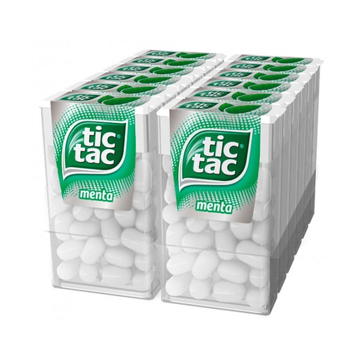 [8000500169193] Tic Tac menta 18 g (12 ud)