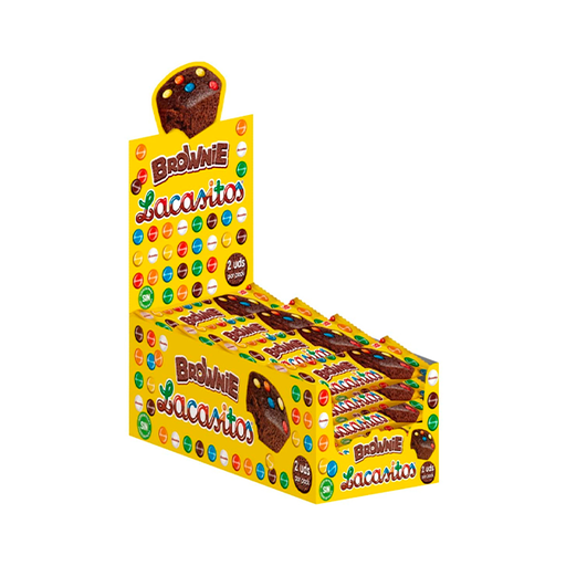 [054400] Lacasitos Brownie 50g (12ud) Lacasa