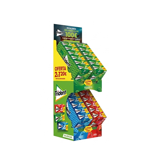 [08410031981681] Pack Trident Ticketmaster 2 X 1.20€ 96 ud