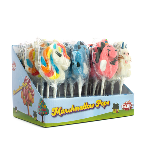 [68410442511721] Piruleta Marsmallow Pop's 35g (24ud) Gerio