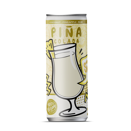 [8436599481173] Cocktail Piña Colada 5º 250 ml (12u)