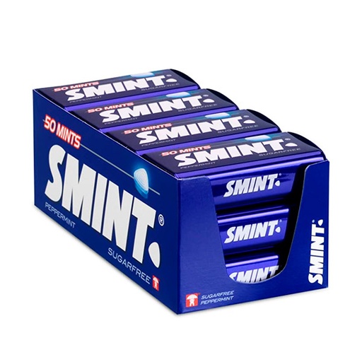 [8410031945683] Smint Tin peppermint 12 ud