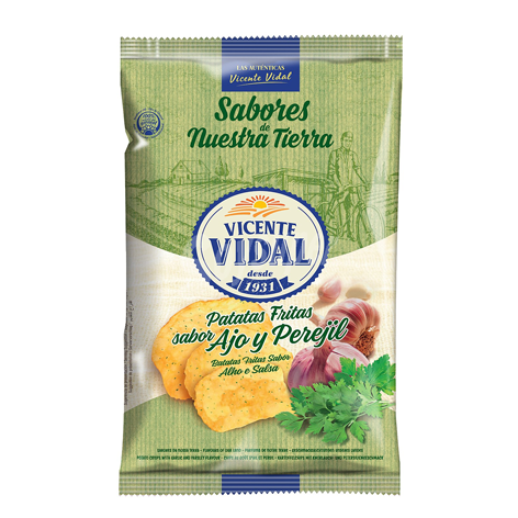 [8410071100424] Patatas Ajo Perejil 135grx8u Vicente Vidal