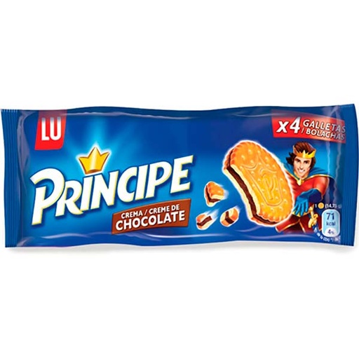 [07622210138323] Principe Rellenas Chocolate 80grsx20u