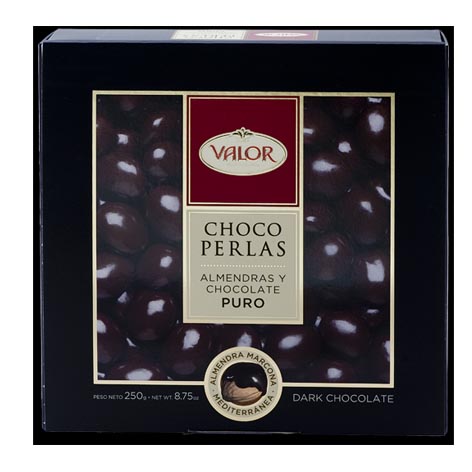 [8410109000351] Chocoperlas Puro 250gr Valor
