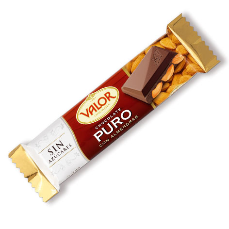 [8410109003604] Choco Puro Y Almendra S/A 40gx25u Valor