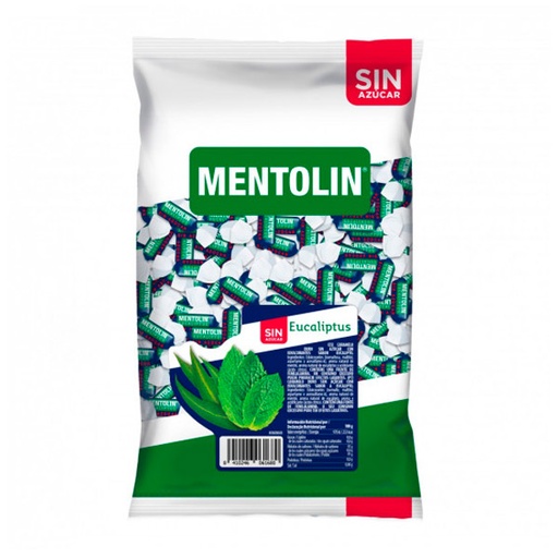 [8410246061680] Mentolin Eucalipto sin azúcar 12 ud Lacasa