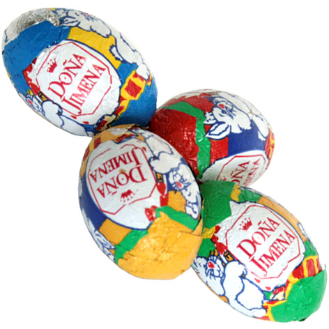 [8410330617144] Huevitos Choco 400u Doña Jimena