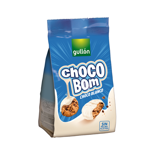 [18410376029144] Galletas Choco Boom Blanco 100 g (12 ud) Gullon