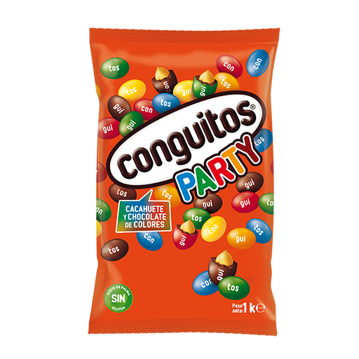 [8410556008191] Conguitos Party Bolsa 1 kg Lacasa
