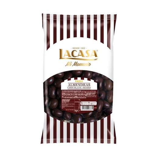 [8410740003674] Almendra con chocolate negro 1 kg Lacasa