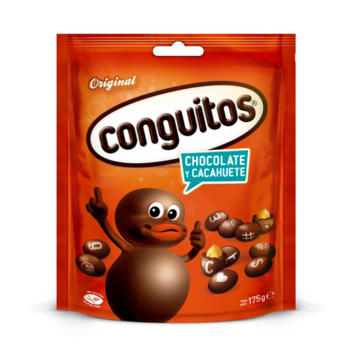 [18410740903100] Conguitos Negro Doypack 175grx20und Lacasa