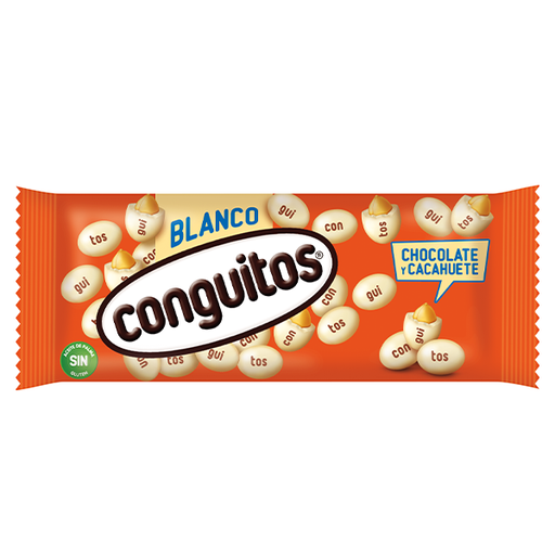 [28410740903411] Conguitos Blanco 70 g (18 ud) Lacasa