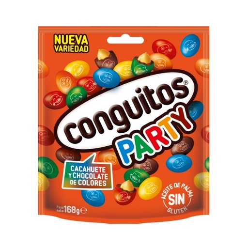 [8410740903844] Conguitos Party Doypack 168g (10ud) Lacasa