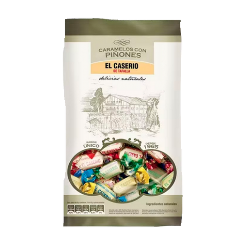 [8412968231006] Caramelos Piñones sin azúcar 1 kg El Caserio