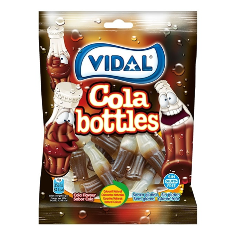 [8413178185615] Botellas Cola  B-100grs Vidal