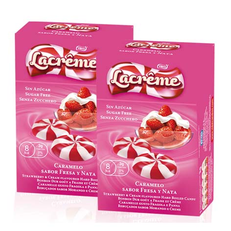 [8413178266642] La Creme Sabor Fresa-Nata 30gr Vidal