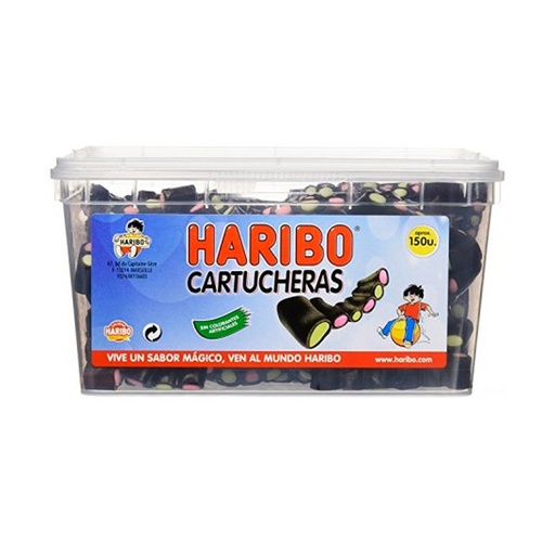 [3103220021699] Cartucheras negras 150 ud Haribo
