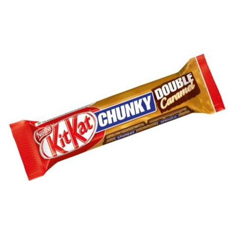 [3800020484159] KitKat Chunky Doble Caramel 42grsx 24u
