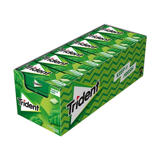 [7622201814502] Trident Gragea hierbabuena 24 ud