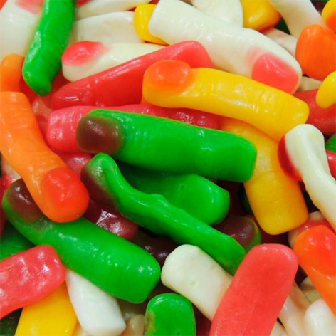 [8422885035328] Dedos Brillo  250uds Candy