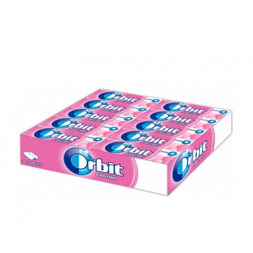 [4009900482394] Orbit Gragea Bubblemint 10 g (30 ud)