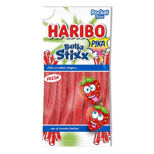 [8426617011109] Balla Stixx Fresa Pica B-80g Haribo