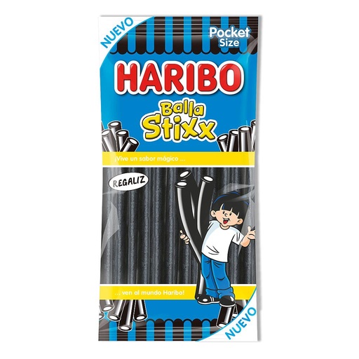 [8426617011413] Balla Stixx Regaliz B-75g Haribo